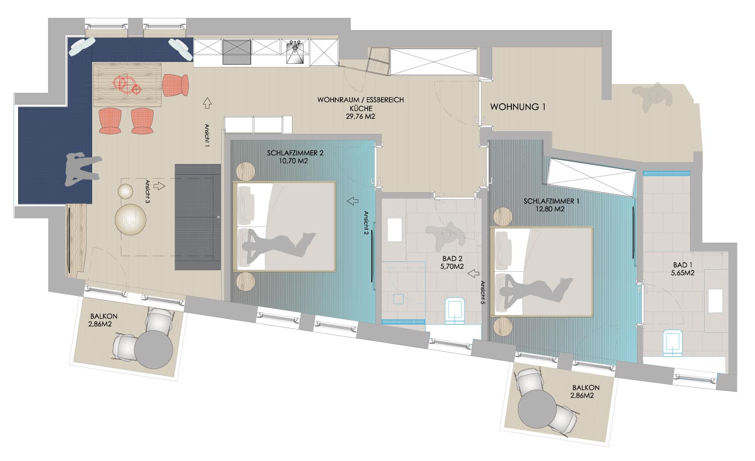 Vierklee ground plan